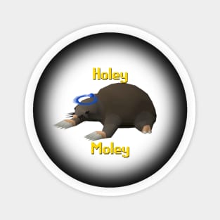 Holey Moley Sticker